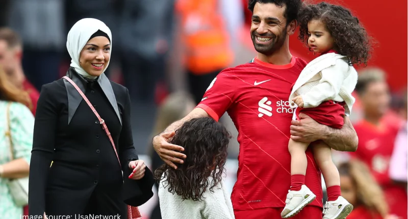 Magi Sadeq and Mohamed Salah