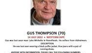 Has Gus Thompson Been Found? MissingUpdate: Where Is The Man With Alzheimer's Now