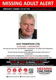 Has Gus Thompson Been Found? MissingUpdate: Where Is The Man With ...