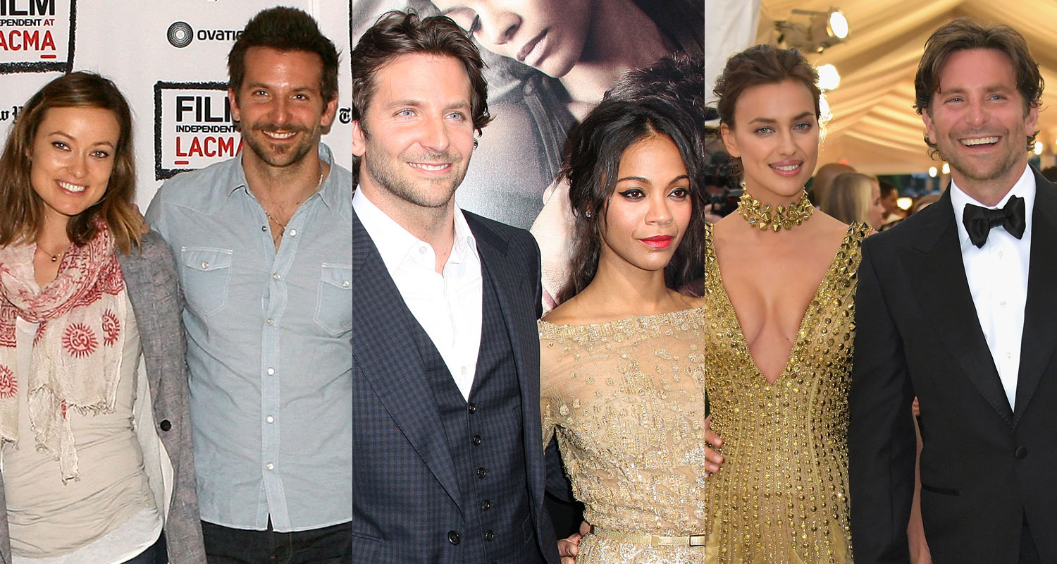 Bradley Cooper Dating History – Complete List of All His Ex-Girlfriends ...