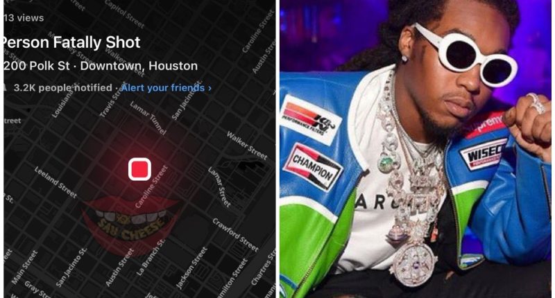 Tributes pour in from the music community as Migos rapper Takeoff is shot dead aged 28