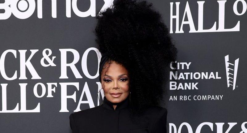 Janet Jackson Seemingly References ‘Control’ Album Art At Rock & Roll ...