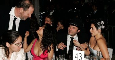 How did Harvey Weinstein abuse Salma Hayek?