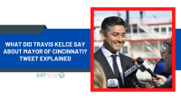 What did Travis Kelce say about mayor of Cincinnati? Tweet Explained