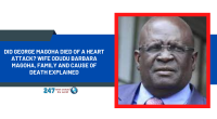 Did George Magoha Died Of A Heart Attack? Wife Odudu Barbara Magoha, Family And Cause of Death Explained