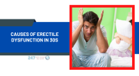 Causes of erectile dysfunction in 30s