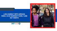 Luka Sabbat Wife Adriana Mora: Is He Married? Family And Net Worth