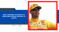 What Happened To Racer Kyle Busch Nose? Injury And Health Update