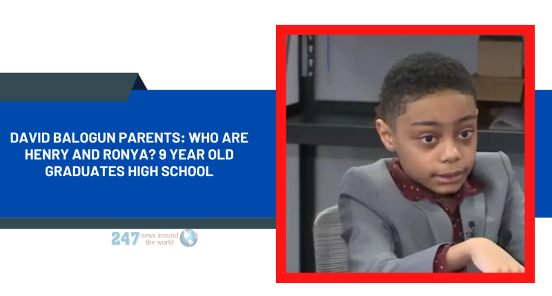 David Balogun Parents: Who Are Henry And Ronya? 9 Year Old Graduates High School