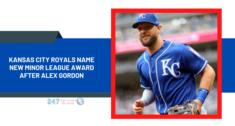 Kansas City Royals name new minor league award after Alex Gordon