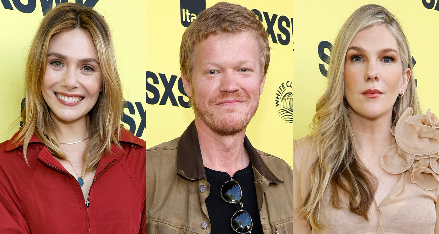 Elizabeth Olsen, Jesse Plemons, & Lily Rabe Attend ‘Love & Death