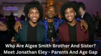 Who Are Algee Smith Brother And Sister? Meet Jonathan Eley - Parents And Age Gap