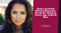 Shakur Sozahdah Wiki And Biography: Net Worth, Husband, Family, Age, Height & More