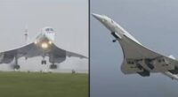 Footage of first British Airways Concorde take-off and landing is truly mind-blowing