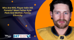 Who Are NHL Player Adin Hill Parents? Meet Father Kyle Peck And Mother, Family Ethnicity