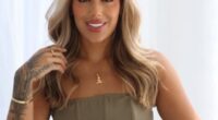 Malin Andersson shows off her weight loss in black lingerie as she celebrates milestone