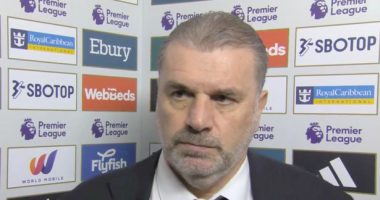 Postecoglou Spars with Sky Sports Interviewer After Fulham Defeat