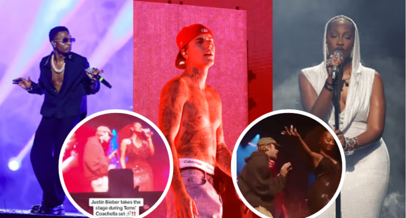 Justin Bieber Surprises Coachella With 'Essence' Performance