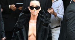 Katy Perry Stuns in Daring Furry Look at Balenciaga Haute Couture Show in Paris