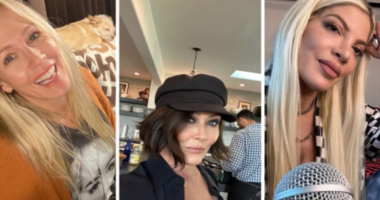 Jennie Garth and Tori Spelling Bid Farewell to 'Beverly Hills, 90210' Co-Star Shannen Doherty