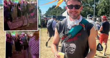 Paul Mescal Spotted Allegedly Sniffing Substance at Glastonbury Festival