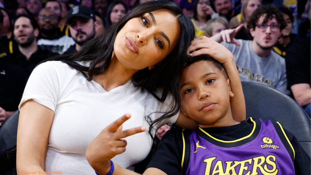 Kim Kardashian’s Son Saint Signs Contract for YouTube Channel