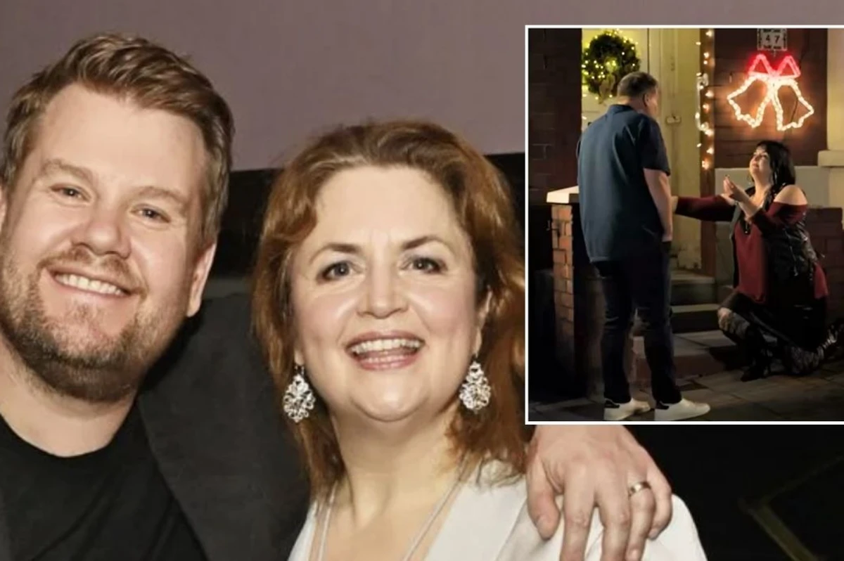 Gavin and Stacey Christmas Special: James Corden and Ruth Jones Spotted Filming!