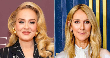 Adele Tears Up Meeting Celine Dion in Las Vegas Audience