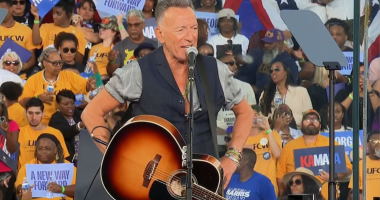 Bruce Springsteen Critiques Trump During Campaign Rally for Harris