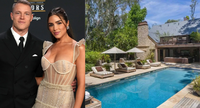 Christian McCaffrey and Olivia Culpo Buy Clooney’s $14.5M LA Mansion!