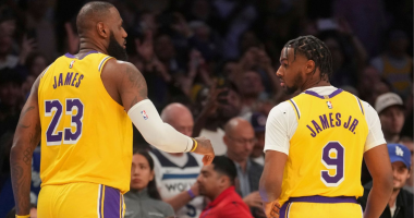 LeBron and Bronny James Make NBA History Together