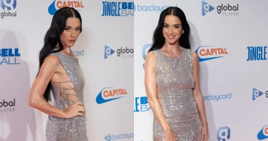 Katy Perry's Stunning Red Carpet Look Steals the Show at Jingle Bell Ball
