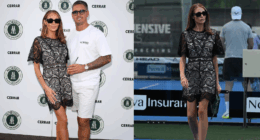 Amy Childs Flaunts Weight Loss in Lace Dress After Wedding Delay