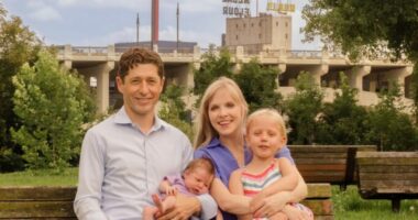 Mayor Jacob Frey Wife Sarah Clarke And 2 Children