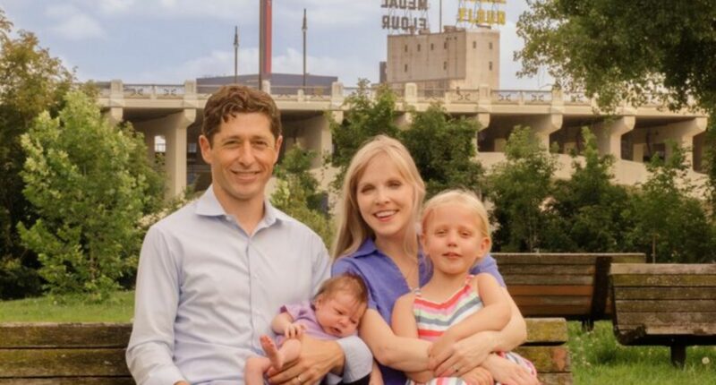 Mayor Jacob Frey Wife Sarah Clarke And 2 Children