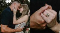 Taylor Swift and Travis Kelce Engagement Announcement and Ring