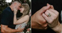 Taylor Swift and Travis Kelce Engagement Announcement and Ring