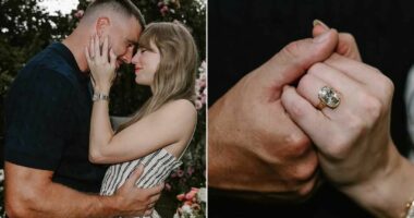 Taylor Swift and Travis Kelce Engagement Announcement and Ring