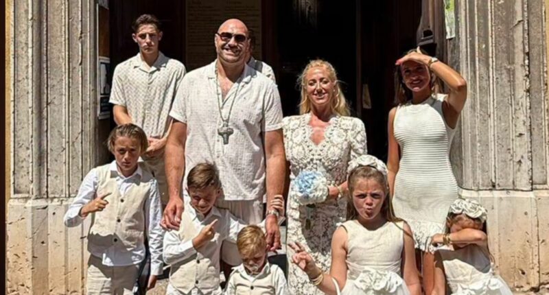 Tyson and Paris Fury Celebrate Third Wedding in France