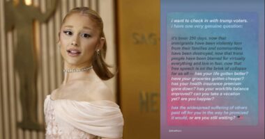 Ariana Grande Calls Out Trump Supporters in Fiery Message