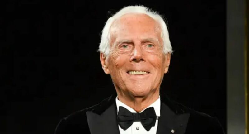 How Much Was Fashion Designer Giorgio Armani Net Worth
