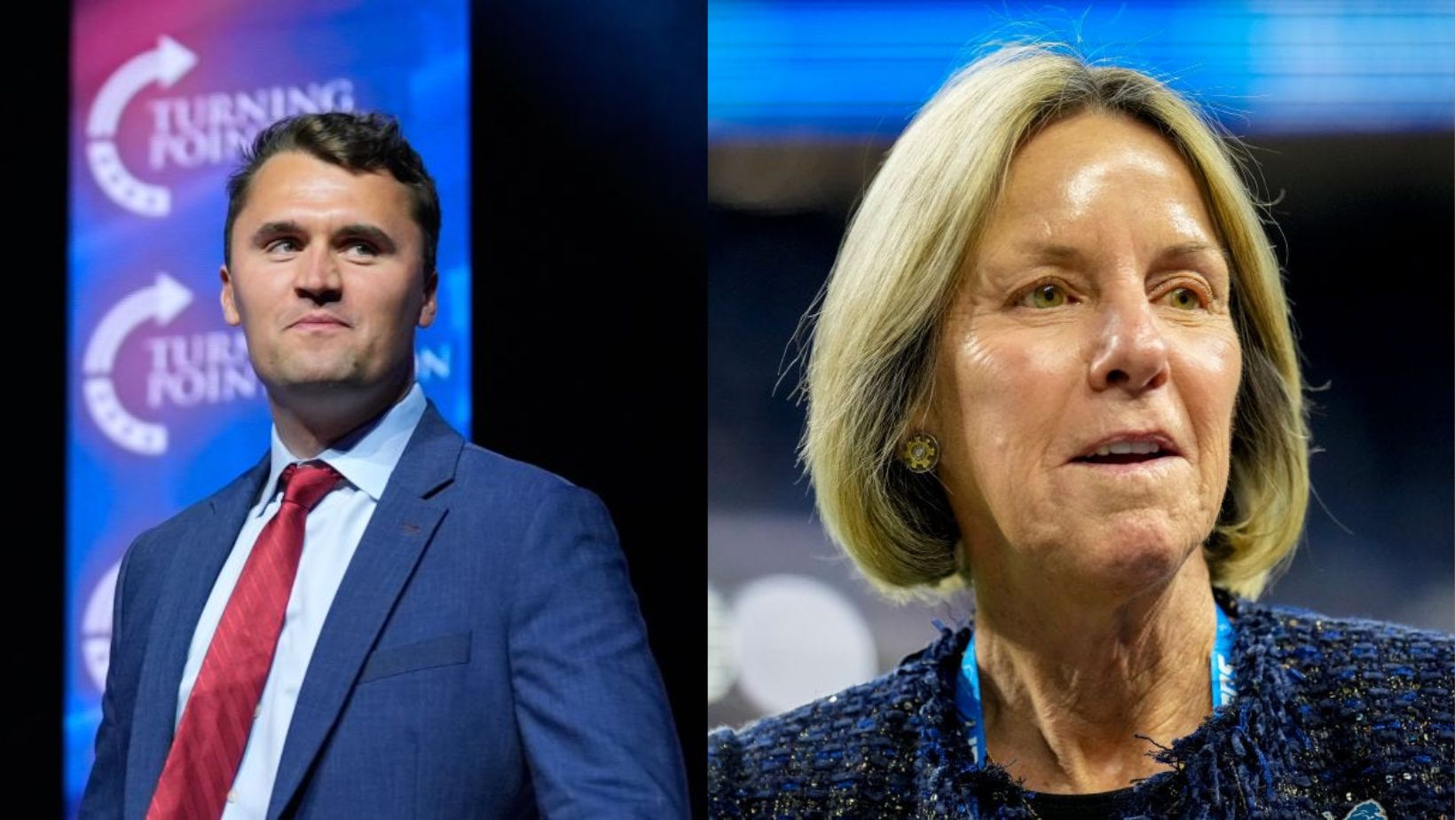 Fact Check: Detroit Lions Owner Sheila Ford Hamp Charlie Kirk Towel Distribution Debunked