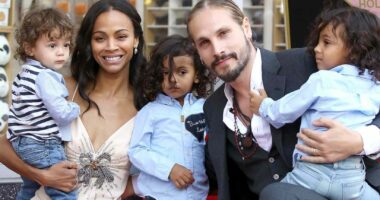 Meet Zoe Saldaña Husband Marco Perego and 3 Kids