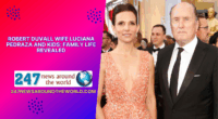 Robert Duvall Wife Luciana Pedraza and Kids