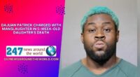 Dajuan Patrick Charged With Manslaughter in 5-Week-Old Daughter's Death