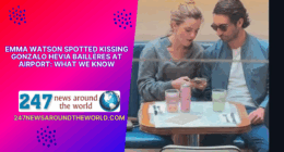 Emma Watson Spotted Kissing Gonzalo Hevia Baillères at Airport