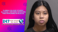 Florida college student drowned newborn performed musical