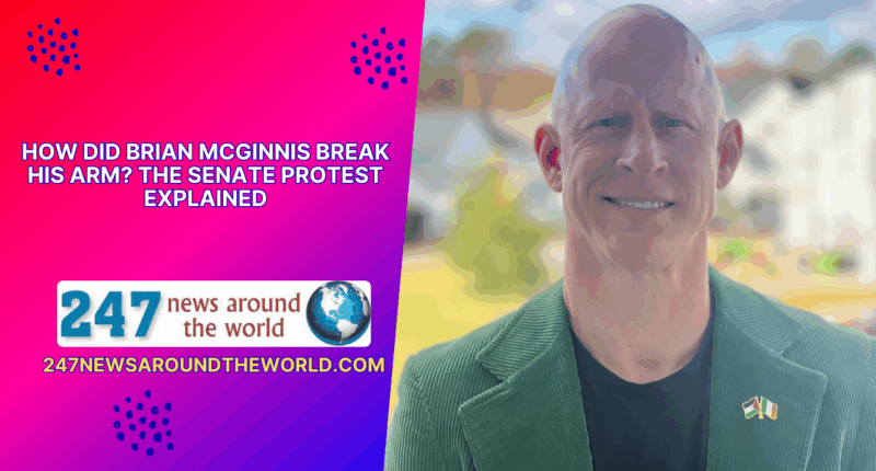 How Did Brian McGinnis Break His Arm