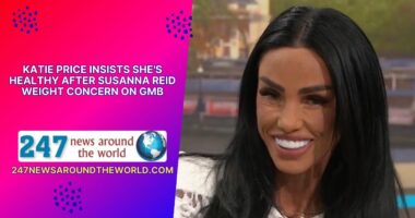 Katie Price Insists She's Healthy After Susanna Reid Weight Concern on GMB
