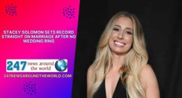Stacey Solomon Sets Record Straight on Marriage After No Wedding Ring
